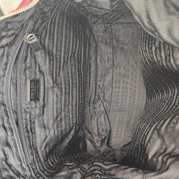 Prada Quilted Tessuto Nylon & Leather Tote Bag - Picture 9 of 16